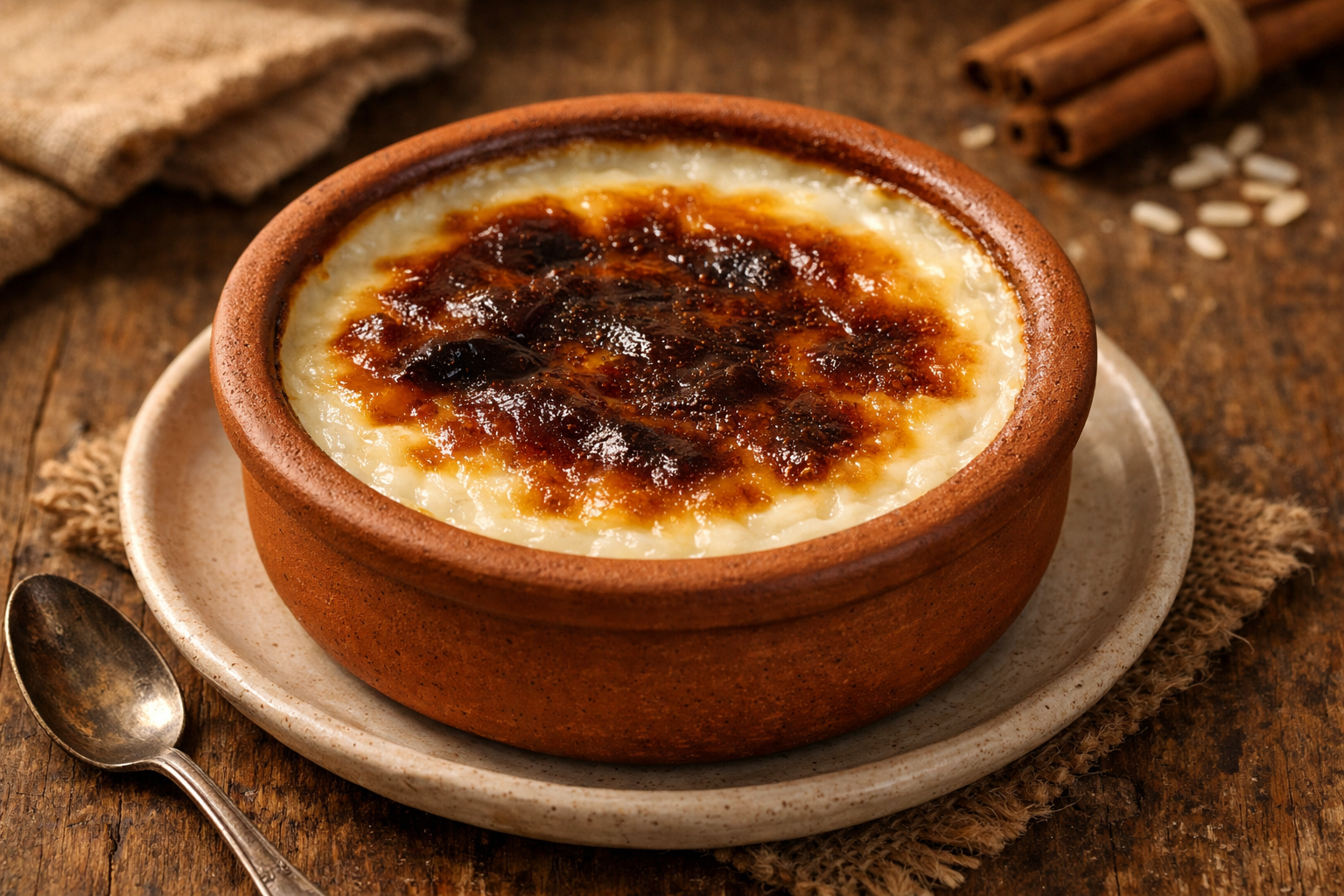 Fırında kızarmış sütlaç